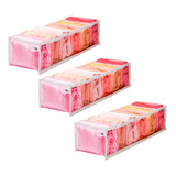 Organizador De Gavetas Para Roupa Fitness Kit 3