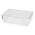 Organizador De Geladeira Prático Transparente 30x15x8cm