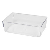 Organizador De Geladeira Prático Transparente 30x15x8cm