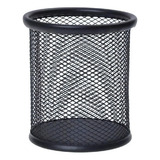 Organizador De Mesa Gv Office Porta Caneta Porta Lápis Preto