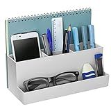 Organizador De Mesa Multi Organizer Acrimet Cor Branco