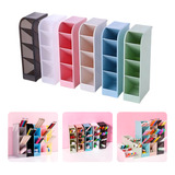 Organizador De Mesa Porta Canetas Lápis 4 Divisões Fininho