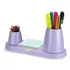 Organizador De Mesa Trio Plus Lilas Pastel Selado Maxcril