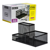 Organizador De Metal Telado Para Escritório Porta Caneta Etc Kokay