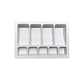 Organizador Divisor Porta Notas Moedas Dinheiro Cédulas 36x24 12191 Branca Magnum Industrial