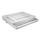 Organizador Divisor Porta Talheres Extensível Gaveta Cozinha