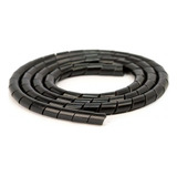 Organizador Fios E Cabos Espiral Spiraduto 1 4 5 Metros Cor Preto