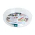 Organizador Giratório 34x5 Coméstico Cozinha Maquiagem 360  Cor Transparente