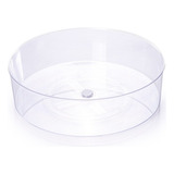 Organizador Giratório Grande Acrílico 30cm Plasutil