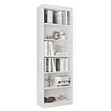 Organizador Livreiro Para Sala Escritório Gold Branco