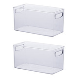 Organizador Multiuso Diamond Cristal Paramount 2 Peças 1072