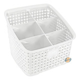 Organizador Multiuso Rattan Plastico
