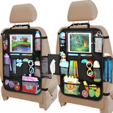 Organizador Para Banco De Carro Com Bolso Para Tablet E Porta trecos Viagens Práticas E Seguras Marca Lorben