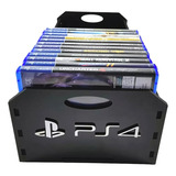 Organizador Porta Jogos Ps3 Ps4 E Ps5 Em Mdf 6mm
