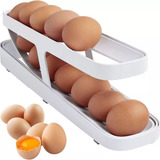 Organizador Porta Ovo Rolante Bandeja Até 14 Eggs Geladeira