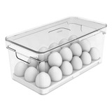 Organizador Porta Ovos 36un De Geladeira Com Tampa Ou