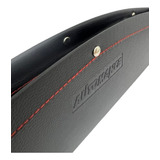 Organizador Porta Treco Couro Sintético Preto Banco Carro