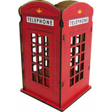 Organizador Porta Treco Lapis Caneta Cabine Telefonica