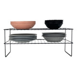 Organizador Rack Para Armário 3 Níveis 50cm Cozinha Despensa
