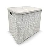 organizador rattan tampa litros branco
