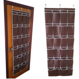 Organizador Sapateira Porta Parede 24 Divisória Grande 183cm
