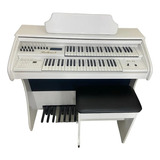 Órgão Eletrônico Digital Rs44 Led Rohnes Aghata Music