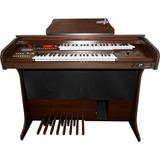 Órgão Eletrônico Harmonia Hs 75 Marrom
