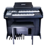 Órgão Eletrônico Tokai Organist Yx 2 Like Preto Fosco