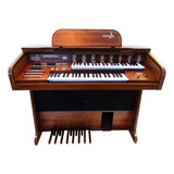 Órgãos Eletrônico Harmonia Hs 95 Imbuia