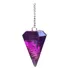 Orgonite Pêndulo Ametista Raio Violeta Transmutação