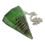 Orgonite Pendulo Raio Verde