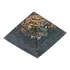 Orgonite Pirâmide 4cm Jaspe Dalmata Recomeço