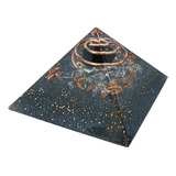 Orgonite Piramide 4cm Turmalina