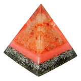 Orgonite Piramide Sal Rosa