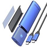 ORICO M-2 NVMe SATA SSD Enclosure Adapter Tool-free USB C 3-2 Gen 2 10Gbps NVMe- 5Gbps NGFF SATA PCIe M-Key -tecla B-M- 2230-2242-2260-2280- Leitor M2 Externo De Alumínio Suporta Acabamento UASP -