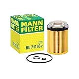 Original MANN FILTER Filtro Do Óleo HU711 6z Para Mercedes Benz