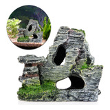 Ornament Rock Mountain Stone Cave Fish Para Decorações De Ta