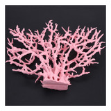Ornamento Coral Artificial Vívido Plástico Da