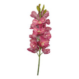 Orquídea 3d Verde Toque Real 19 Pétalas Artificial