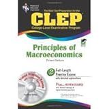 Os Melhores Princípios De Macroeconomia De Teste P CLEP Com TestWare REA Preparação Para Teste CLEP 