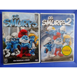 Os Smurfs 1 2 E 3 Dvd Original Lacrado