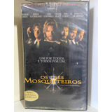 Os Três Mosqueteiros 1993 Fita Vhs Raríssima Com Mofo