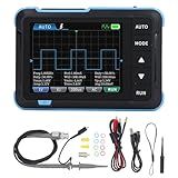 Osciloscópio Digital 2 Em 1 Gerador De Sinal Osciloscópios De Laboratório Taxa De Amostragem De 5 0 Ms S Largura De Banda De 1 M Tela De 2 8 Polegadas Osciloscópio Portátil