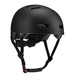 Oshhni Capacete De Bicicleta Capacete De Capacete De Proteção De Cabeça Para Mountain Bike Capacete Ajustável Ao Ar Livre Ultraleve Masculino Preto