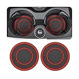 Osilly Pacote Com 2 Porta Copos De Carro Para Suporte De Copo Base Antiderrapante De 7 5 Cm Antiderrapante Antipoeira Porta Copos Universais à Prova D água Tapetes De Copo De Isolamento De
