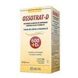 Ossotrat D 60 Comprimidos Cálcio Vitamina D Zero Açucar