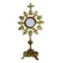 Ostensório Bronze Relicário Altar Sacro Hóstia Igreja Padre