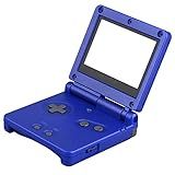 OSTENT Capa De Substituição Completa Para Nintendo GBA SP Gameboy Advance SP Cor Azul