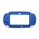 OSTENT Capa Protetora De Silicone Macia Bolsa Para Sony PS Vita PSV PCH 2000 Cor Azul