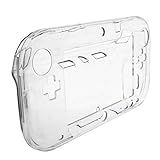 OSTENT Protective Clear Crystal Hard Case Cover Skin Shell For Nintendo Wii U Gamepad Video Game 